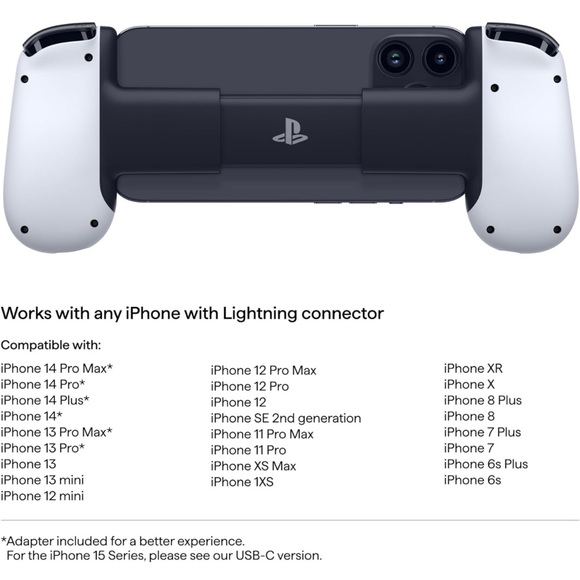 Backbone One - PlayStation Edition for iPhone - Lightning - Picture 3 of 5